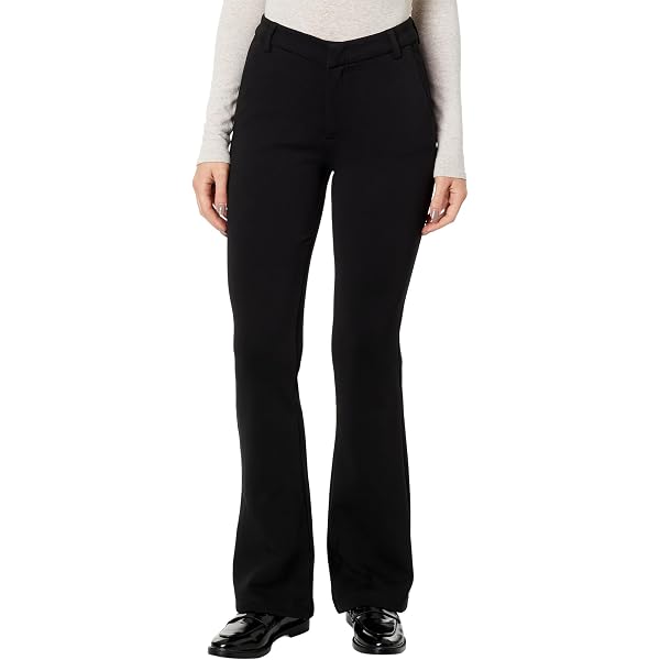 KUT from the Kloth Ana High-Rise Fab Ab Flare Trousers Black 0 at